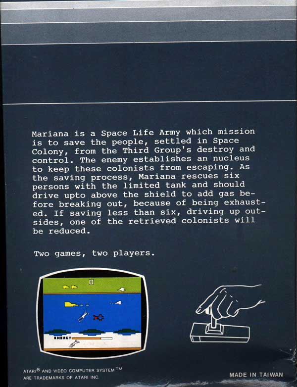 Sea Quest - Box Back