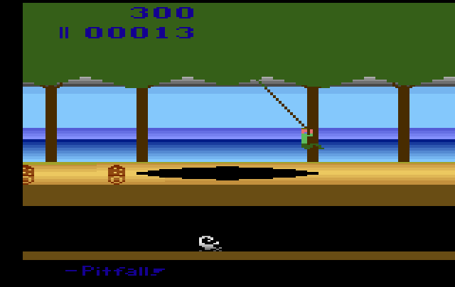 Bottomless Pitfall - Hack Screenshot