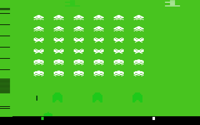 Space Invaders Arcade - Hack Screenshot