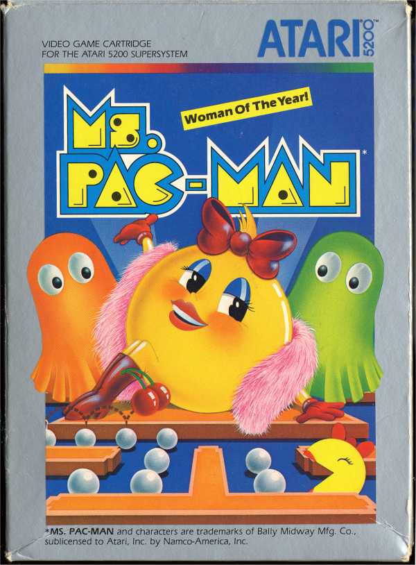 Ms. Pac-Man - Box Front