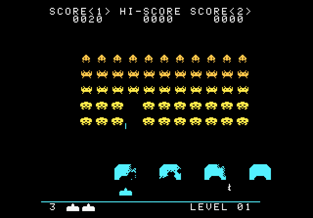 Space Invaders - Screenshot