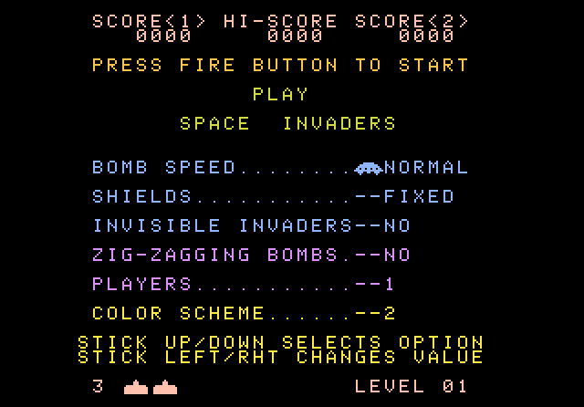 Space Invaders - Screenshot