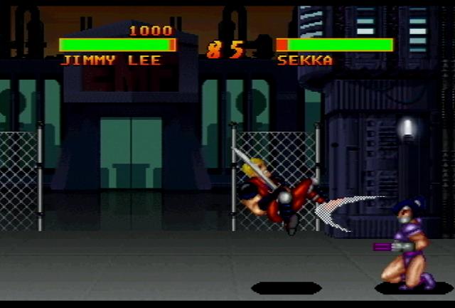 Double Dragon V - Screenshot